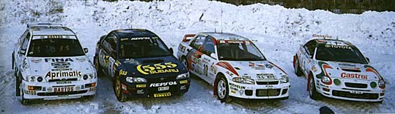 1995 Rally Cars